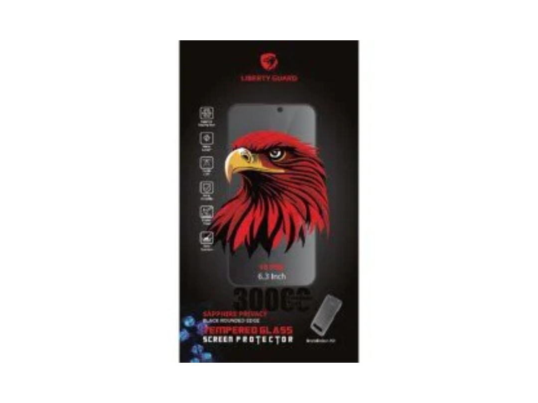 Liberty Guard 2.5D Privacy Glass for iPhone 16 Pro Max - Qatar Liberty Guard 2.5D Privacy Glass for iPhone 16 Pro Max - Qatar